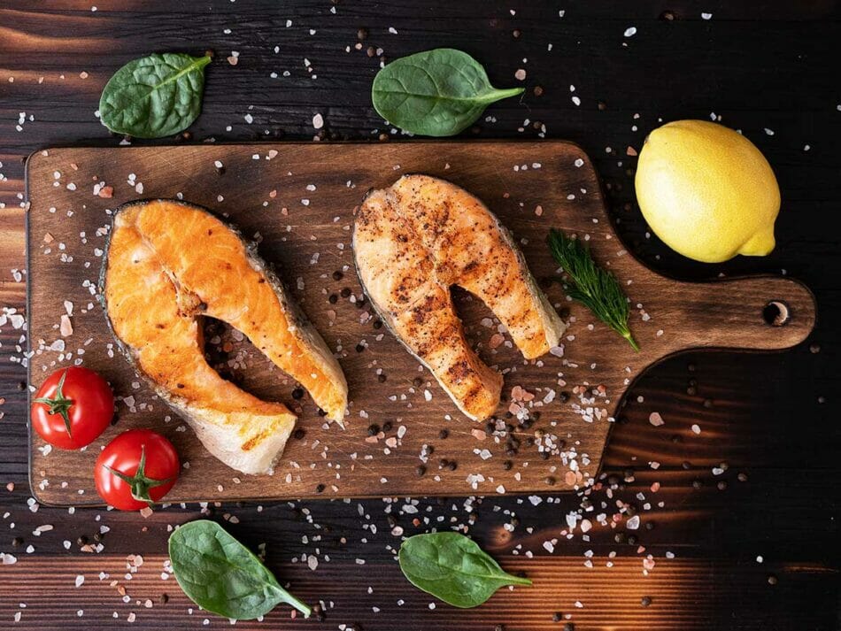 Air Fryer Salmon