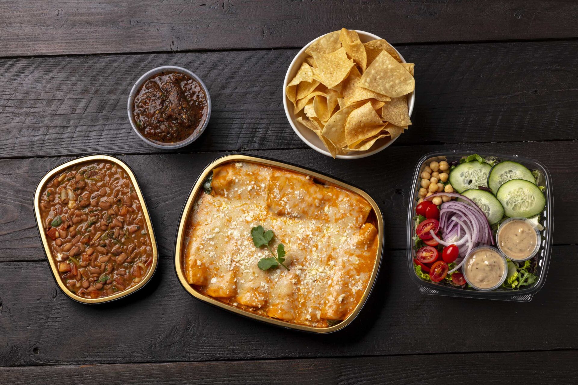 Family-Style To-Go
<br>Enjoy Hassle-Free, Flavorful Meals at Home Starting at $24 Per Person
